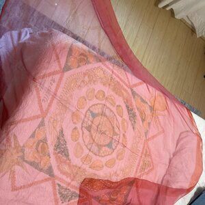 Hermes silk scarf